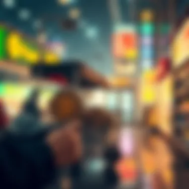 Illustration showing the impact of NFTs on digital commerce