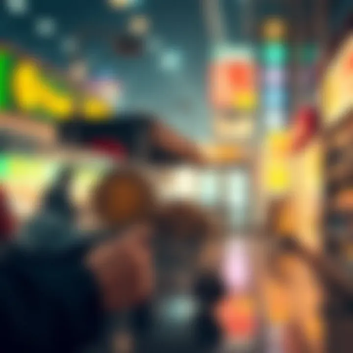 Illustration showing the impact of NFTs on digital commerce