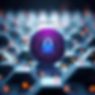 Conceptual diagram showcasing data ownership and control