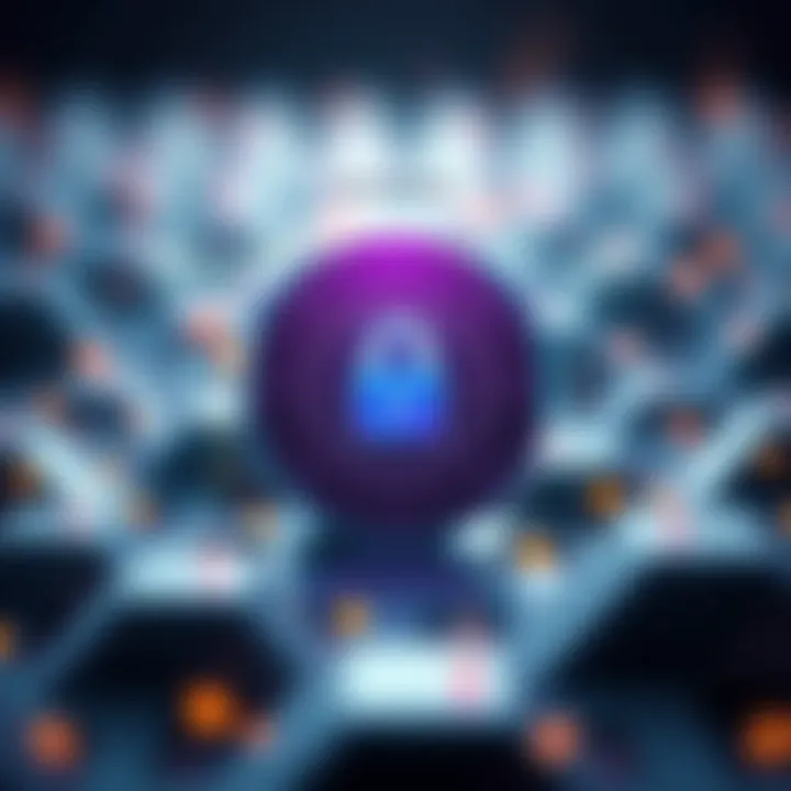 Conceptual diagram showcasing data ownership and control