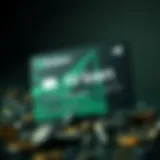 Close-up of the Kraken debit card showcasing design and branding