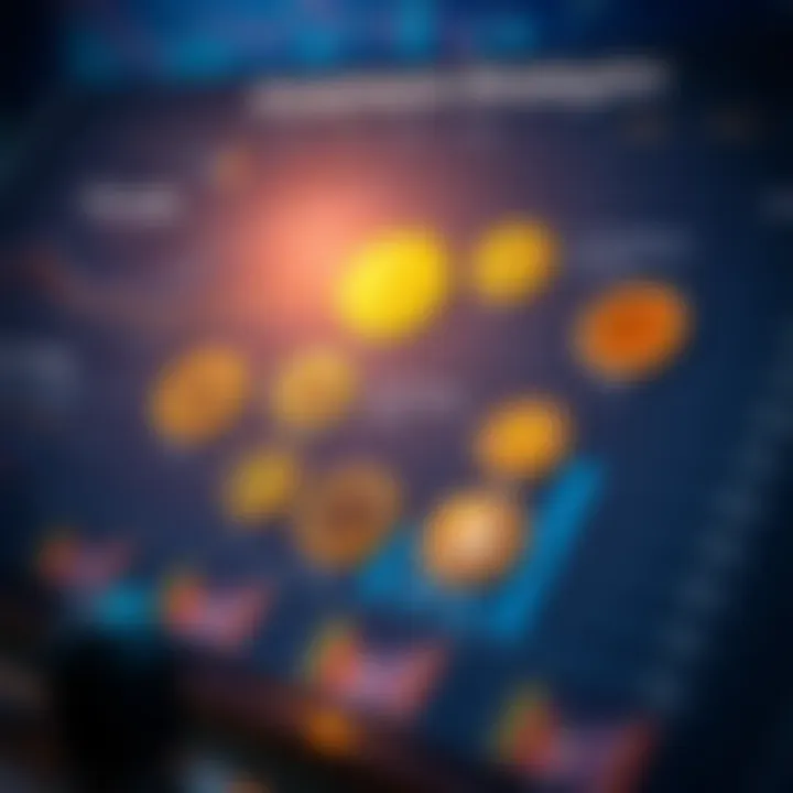 Chart depicting various cryptocurrency investment strategies