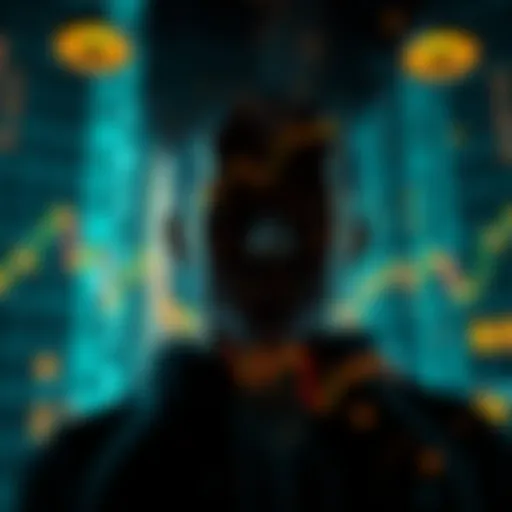 Visual representation of cognitive biases in trading