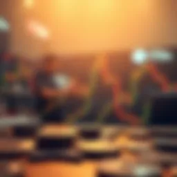 Conceptual illustration of market stop orders in cryptocurrency