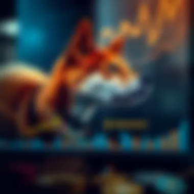 Market Trends Analysis Graph showing market trends of Binance and Shiba Inu