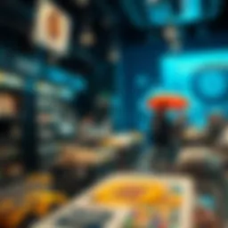 A visual representation of the OpenSea marketplace interface