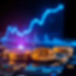 Graph showing the rise of Volt cryptocurrency