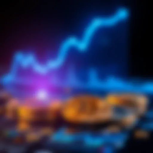 Graph showing the rise of Volt cryptocurrency