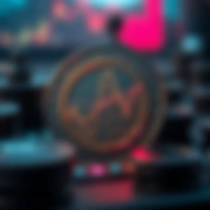 A graphical chart illustrating market trends of NFT Punk Coin