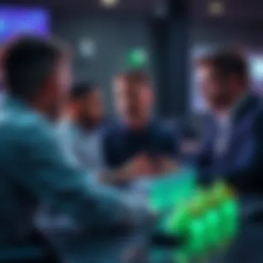 Team discussing regulatory changes impacting the industry