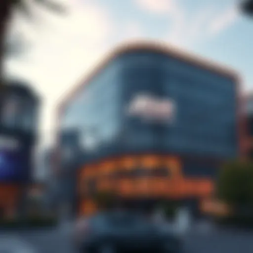 Riot Blockchain headquarters showcasing modern architecture