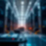 Riot Blockchain's mining facility showcasing advanced technology