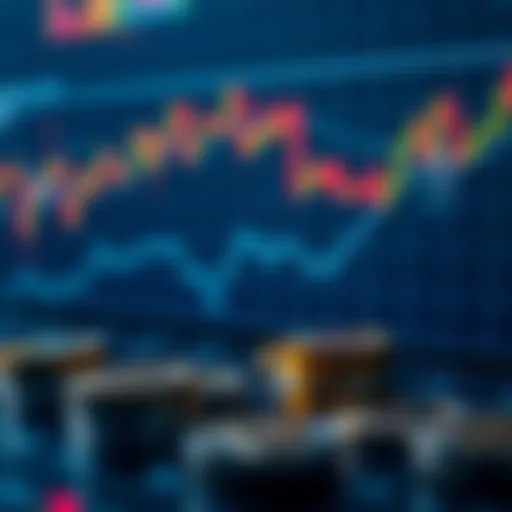 A visual representation of cryptocurrency graphs and trends