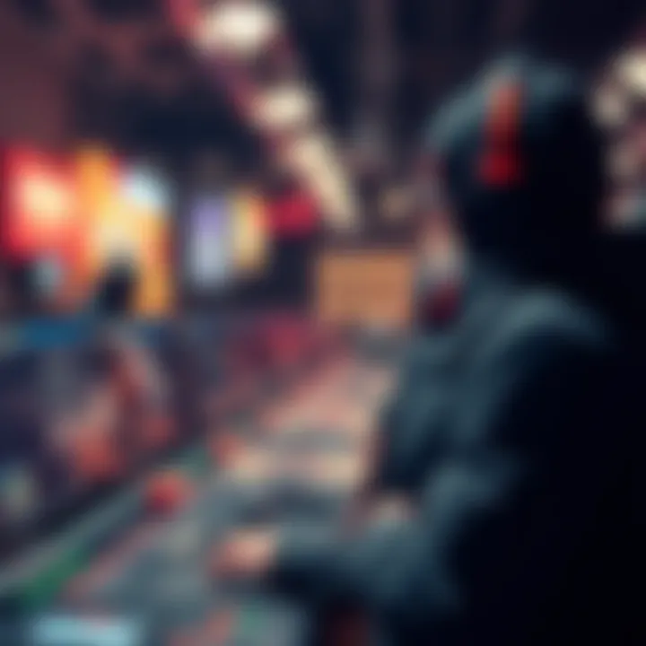 Illustration of security concerns in cryptocurrency events