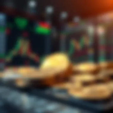 Visual of trading platforms for digital currencies