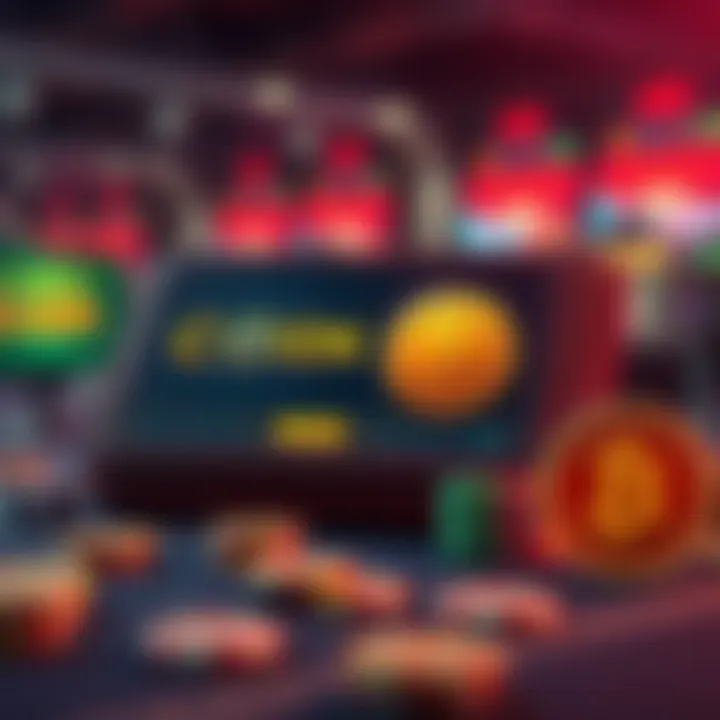 A digital wallet interface showcasing Casino Coin