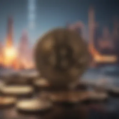 Cryptocurrency Market Risk Assessment A risk assessment graphic in the crypto market