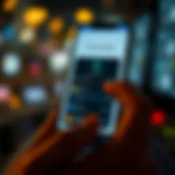 Trust Wallet interface on a smartphone