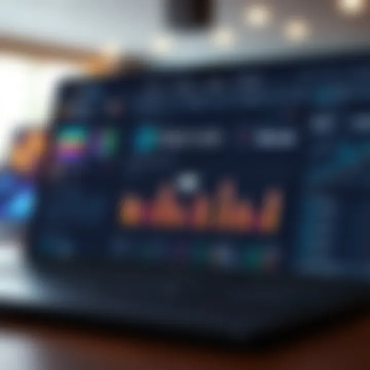User dashboard showcasing cryptocurrency management