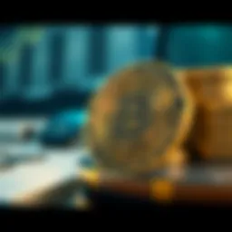 Illustration of decentralized finance mechanics