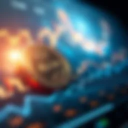 Graph depicting Eloncoin price trends over time