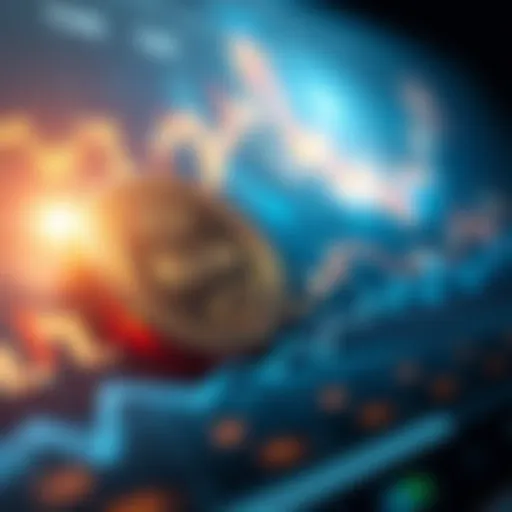 Graph depicting Eloncoin price trends over time