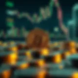 Illustration of cryptocurrency market trends
