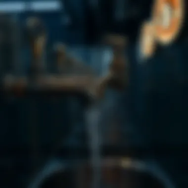 Conceptual representation of crypto faucets