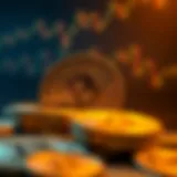 Visual representation of cryptocurrency market cap dynamics