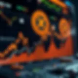 Graph illustrating MatchX price fluctuations over time