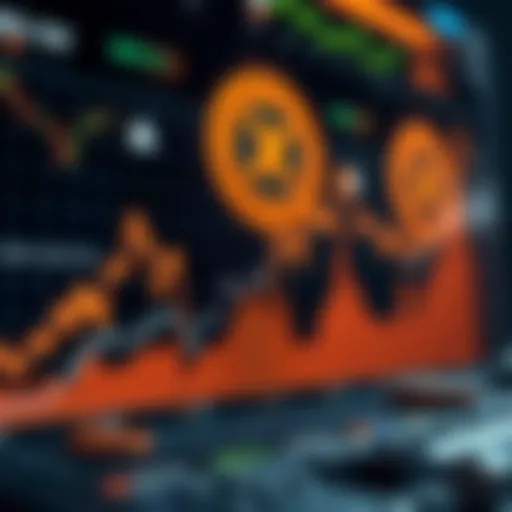 Graph illustrating MatchX price fluctuations over time