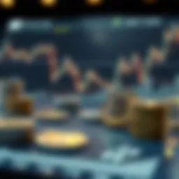 Visual representation of cryptocurrency market trends