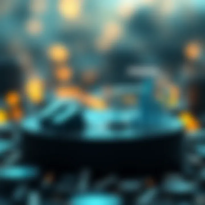 Comparison chart of staking and mining in blockchain