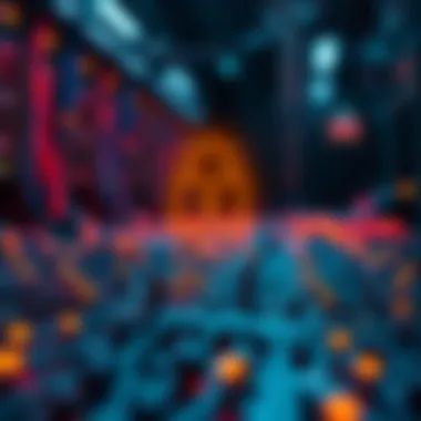 Illustration of network security enhanced by staking