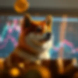 Graph illustrating Shiba Inu Coin price trends