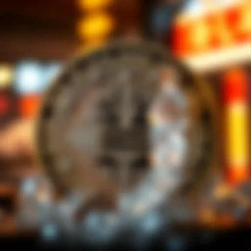 Visual representation of the yuan digital currency symbol