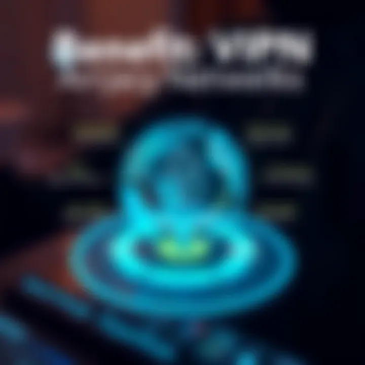 Chart illustrating benefits of using a VPN