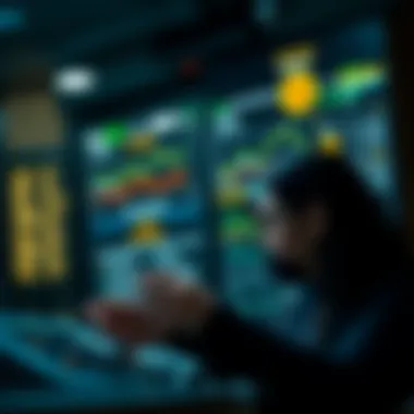 User managing cryptocurrency wallet settings