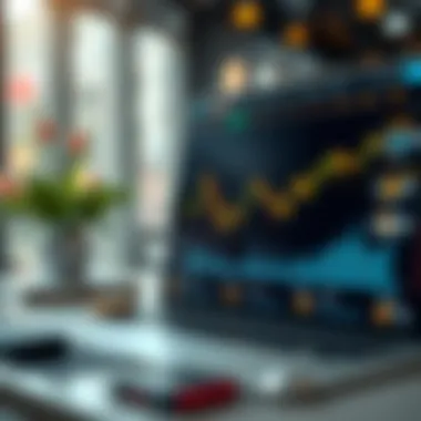 Visual representation of Webull's platform interface